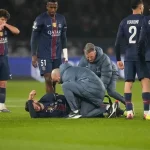 PSG chao đảo: Kvaratskhelia gãy chân, Luis Enrique thất thần sau trận hòa định mệnh 1