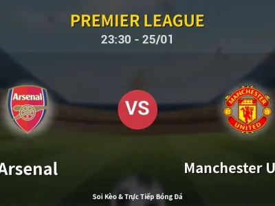 Soi Kèo Arsenal vs Manchester United – 23:30 25/01 | Nhận Định, Dự Đoán Tỷ Số