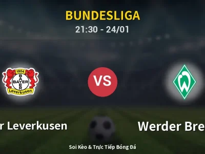 Soi Kèo Bayer Leverkusen vs Werder Bremen – 21:30 24/01 | Nhận Định, Dự Đoán Tỷ Số