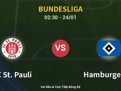 Kết Quả: FC St. Pauli 0-0 Hamburger SV – Highlight & Bàn Thắng | Bundesliga
