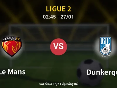 Kết Quả: Le Mans 1-0 Dunkerque – Highlight & Bàn Thắng | Ligue 2