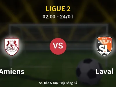 Kết Quả: Amiens 0-0 Laval – Highlight & Bàn Thắng | Ligue 2
