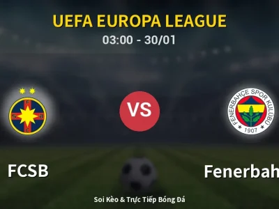 Kết Quả: FCSB 1-1 Fenerbahçe – Highlight & Bàn Thắng | UEFA Europa League