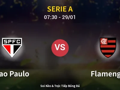 Kết Quả: Sao Paulo 2-1 Flamengo – Highlight & Bàn Thắng | Serie A