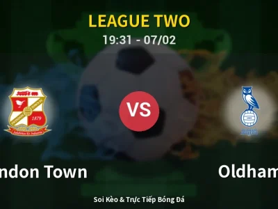 🔴 Trực Tiếp: Swindon Town 1-0 Oldham – Link Xem League Two (Full HD)