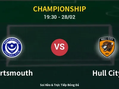 Soi Kèo Portsmouth vs Hull City – 19:30 28/02 | Nhận Định, Dự Đoán Tỷ Số