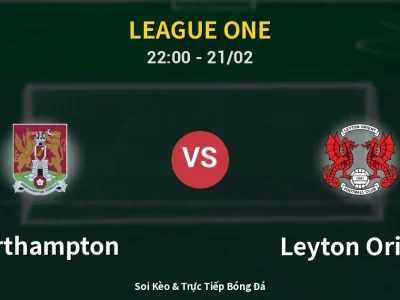 🔴 Trực Tiếp: Northampton 0-1 Leyton Orient – Link Xem League One (Full HD)