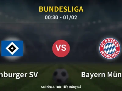 Kết Quả: Hamburger SV 2-2 Bayern München – Highlight & Bàn Thắng | Bundesliga