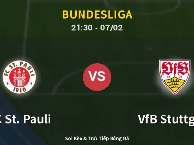 Soi Kèo FC St. Pauli vs VfB Stuttgart – 21:30 07/02 | Nhận Định, Dự Đoán Tỷ Số