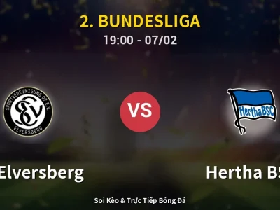 Kết Quả: SV Elversberg 0-3 Hertha BSC – Highlight & Bàn Thắng | 2. Bundesliga