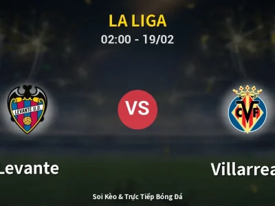 Kết Quả: Levante 0-1 Villarreal – Highlight & Bàn Thắng | La Liga