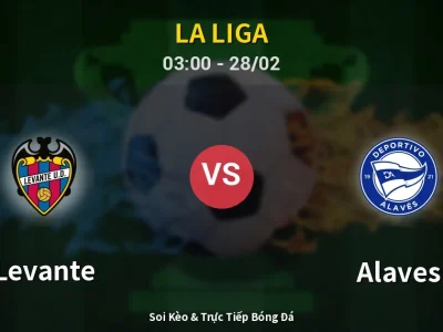 Kết Quả: Levante 2-0 Alaves – Highlight & Bàn Thắng | La Liga