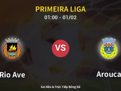 Kết Quả: Rio Ave 0-3 Arouca – Highlight & Bàn Thắng | Primeira Liga