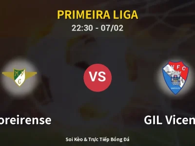 Soi Kèo Moreirense vs GIL Vicente – 22:30 07/02 | Nhận Định, Dự Đoán Tỷ Số