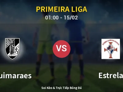 Kết Quả: Guimaraes 2-1 Estrela – Highlight & Bàn Thắng | Primeira Liga