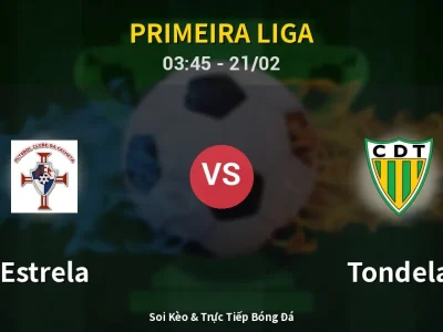 Kết Quả: Estrela 0-2 Tondela – Highlight & Bàn Thắng | Primeira Liga