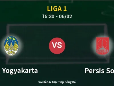 Kết Quả: PSIM Yogyakarta 0-0 Persis Solo – Highlight & Bàn Thắng | Liga 1