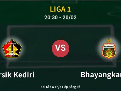 🔴 Trực Tiếp: Persik Kediri 3-3 Bhayangkara FC – Link Xem Liga 1 (Full HD)