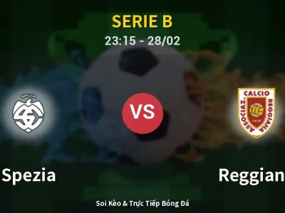 Soi Kèo Spezia vs Reggiana – 23:15 28/02 | Nhận Định, Dự Đoán Tỷ Số