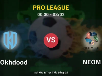 Kết Quả: Al Okhdood 1-1 NEOM – Highlight & Bàn Thắng | Pro League