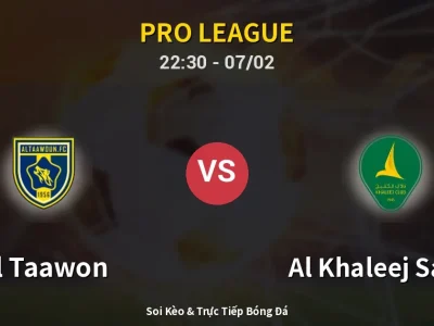 Soi Kèo Al Taawon vs Al Khaleej Saihat – 22:30 07/02 | Nhận Định, Dự Đoán Tỷ Số