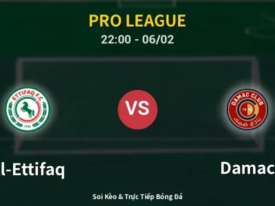 Soi Kèo Al-Ettifaq vs Damac – 22:00 06/02 | Nhận Định, Dự Đoán Tỷ Số