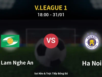 Kết Quả: Song Lam Nghe An 1-3 Ha Noi – Highlight & Bàn Thắng | V.League 1