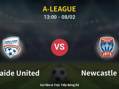 Kết Quả: Adelaide United 2-3 Newcastle Jets – Highlight & Bàn Thắng | A-League