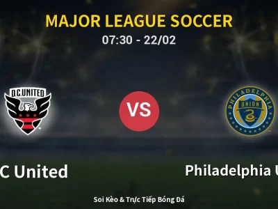 Kết Quả: DC United 1-0 Philadelphia Union – Highlight & Bàn Thắng | Major League Soccer