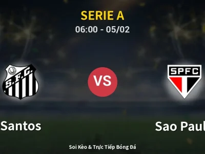 Kết Quả: Santos 1-1 Sao Paulo – Highlight & Bàn Thắng | Serie A