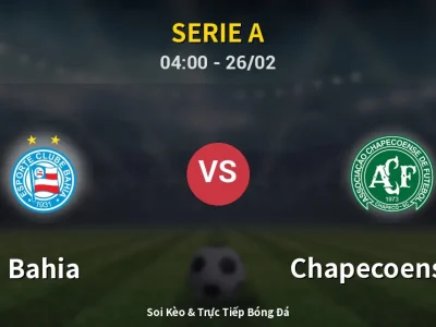 Soi Kèo Bahia vs Chapecoense-sc – 04:00 26/02 | Nhận Định, Dự Đoán Tỷ Số