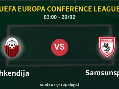 Kết Quả: Shkendija 0-1 Samsunspor – Highlight & Bàn Thắng | UEFA Europa Conference League