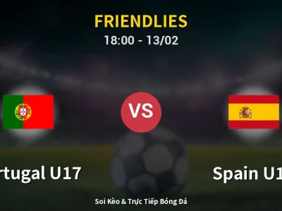 Kết Quả: Portugal U17 1-1 Spain U17 – Highlight & Bàn Thắng | Friendlies