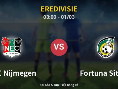 Kết Quả: NEC Nijmegen 2-3 Fortuna Sittard – Highlight & Bàn Thắng | Eredivisie