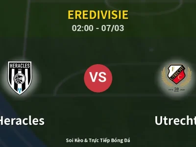 Kết Quả: Heracles 0-0 Utrecht – Highlight & Bàn Thắng | Eredivisie