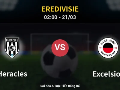 Kết Quả: Heracles 1-1 Excelsior – Highlight & Bàn Thắng | Eredivisie