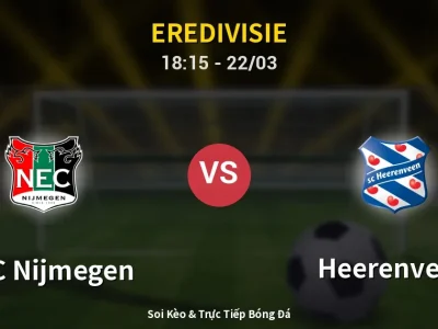 Kết Quả: NEC Nijmegen 2-2 Heerenveen – Highlight & Bàn Thắng | Eredivisie