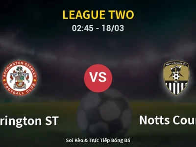 Kết Quả: Accrington ST 0-4 Notts County – Highlight & Bàn Thắng | League Two