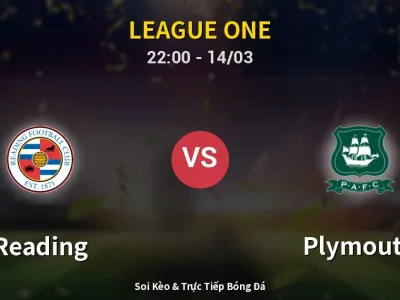 🔴 Trực Tiếp: Reading 2-1 Plymouth – Link Xem League One (Full HD)