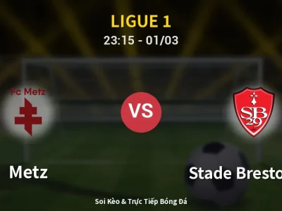 Soi Kèo Metz vs Stade Brestois 29 – 23:15 01/03 | Nhận Định, Dự Đoán Tỷ Số