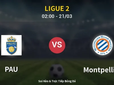 Kết Quả: PAU 0-0 Montpellier – Highlight & Bàn Thắng | Ligue 2