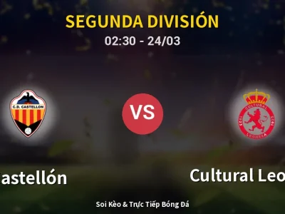 Kết Quả: Castellón 1-1 Cultural Leonesa – Highlight & Bàn Thắng | Segunda División