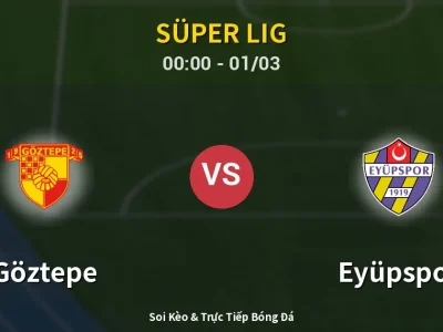 Kết Quả: Göztepe 0-0 Eyüpspor – Highlight & Bàn Thắng | Süper Lig