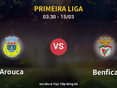 Kết Quả: Arouca 1-2 Benfica – Highlight & Bàn Thắng | Primeira Liga