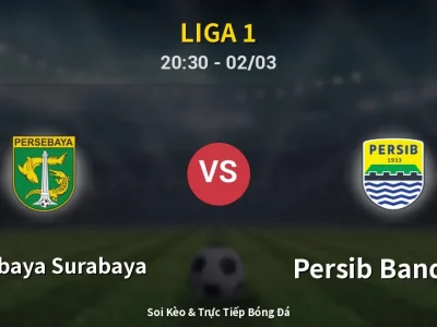Kết Quả: Persebaya Surabaya 2-2 Persib Bandung – Highlight & Bàn Thắng | Liga 1