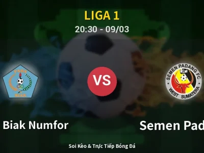 Kết Quả: PSBS Biak Numfor 0-2 Semen Padang – Highlight & Bàn Thắng | Liga 1