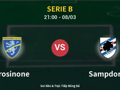 Soi Kèo Frosinone vs Sampdoria – 21:00 08/03 | Nhận Định, Dự Đoán Tỷ Số