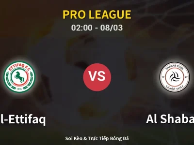 Kết Quả: Al-Ettifaq 1-1 Al Shabab – Highlight & Bàn Thắng | Pro League