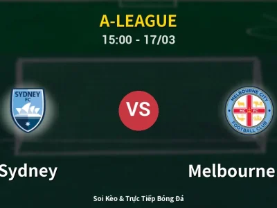 Kết Quả: Sydney 0-1 Melbourne City – Highlight & Bàn Thắng | A-League