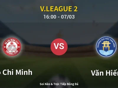 Kết Quả: Ho Chi Minh 0-0 Văn Hiến – Highlight & Bàn Thắng | V.League 2
